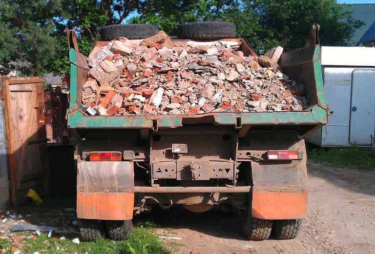 Вывоз строительного мусора контейнером по Красногорску